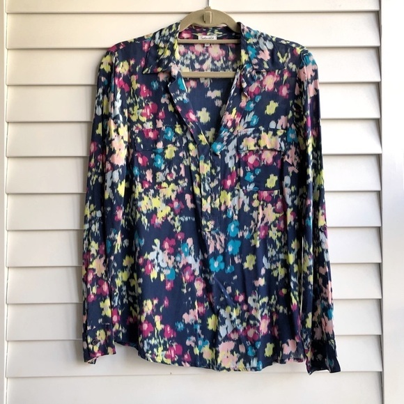 Splendid Floral Ikat Print Top - Picture 3 of 9